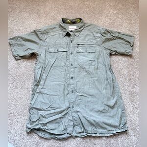 Simms | Mens Large Short Sleeve Fishing Button Up